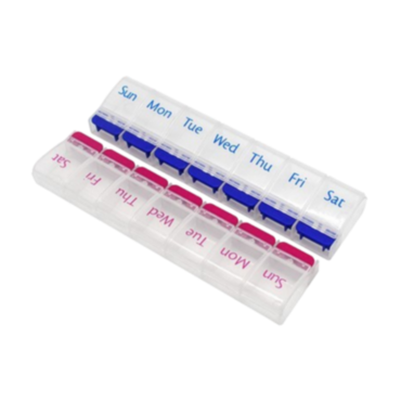 Life Flip Up Push Button Pill Box (WAS MS127)
