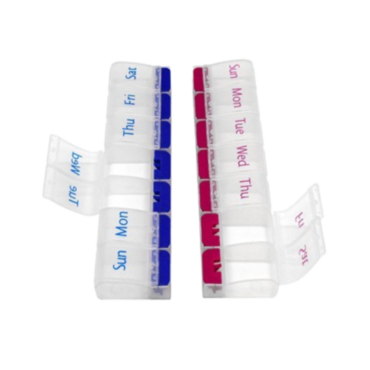 Life Flip Up Push Button Pill Box (WAS MS127)