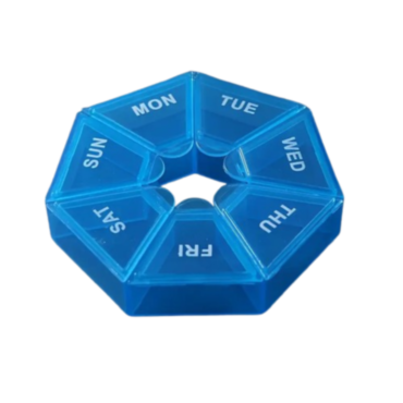 Life Seven Day Circular Pill Box (VP64081)