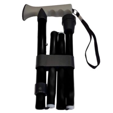 LIFE HEALTHCARE WALKING STICK GEL GRIP - BLACK