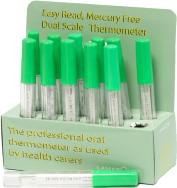 Mercury-Free Glass Thermometer