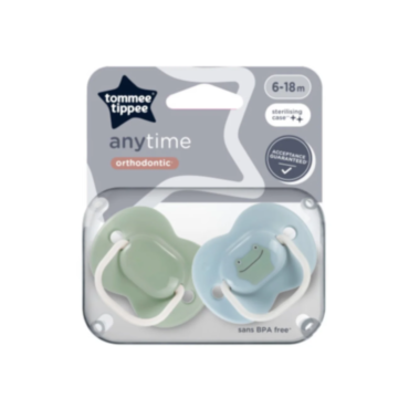 Tommee Tippee Anytime Soothers 6-18M Mixed