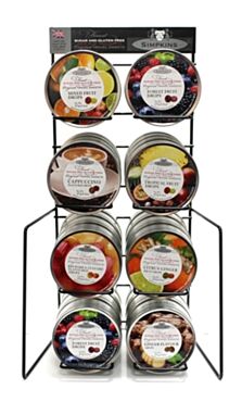 32 Tin Counter Display 51Hx 18D X22W cm