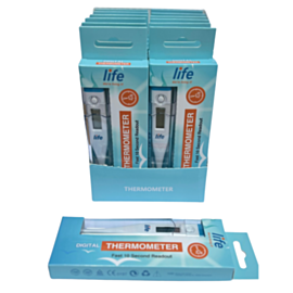 Life Digital Thermometer. Rigid Tip - Super Fast 10 Second Reading **BEST-SELLER**